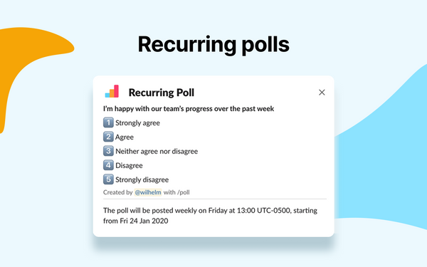Introducing Recurring Polls